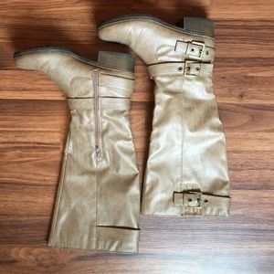 Tan boots